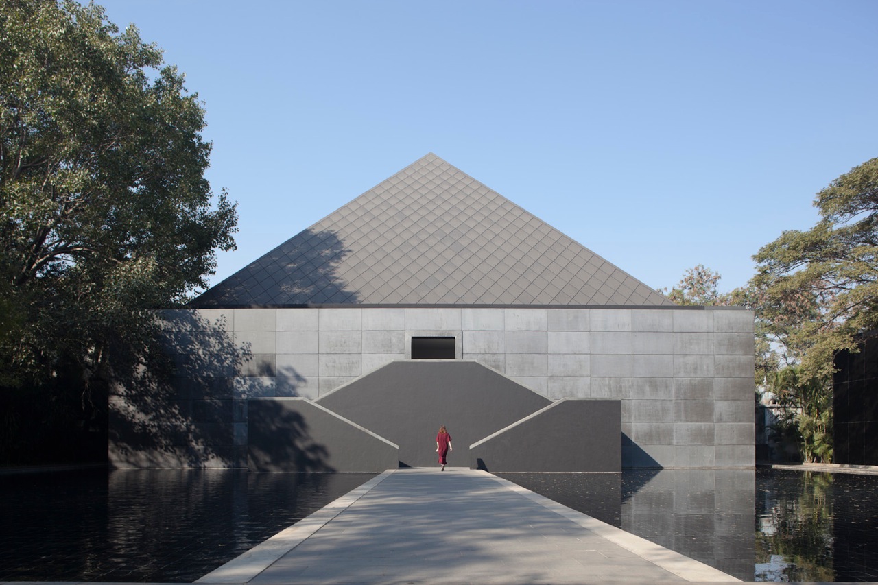 Osho Auditorium Black Pyramid