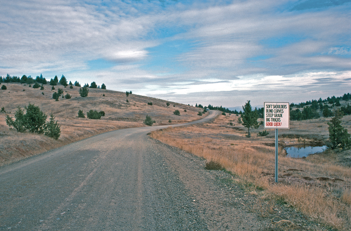 Access Road Into Muddy Valley